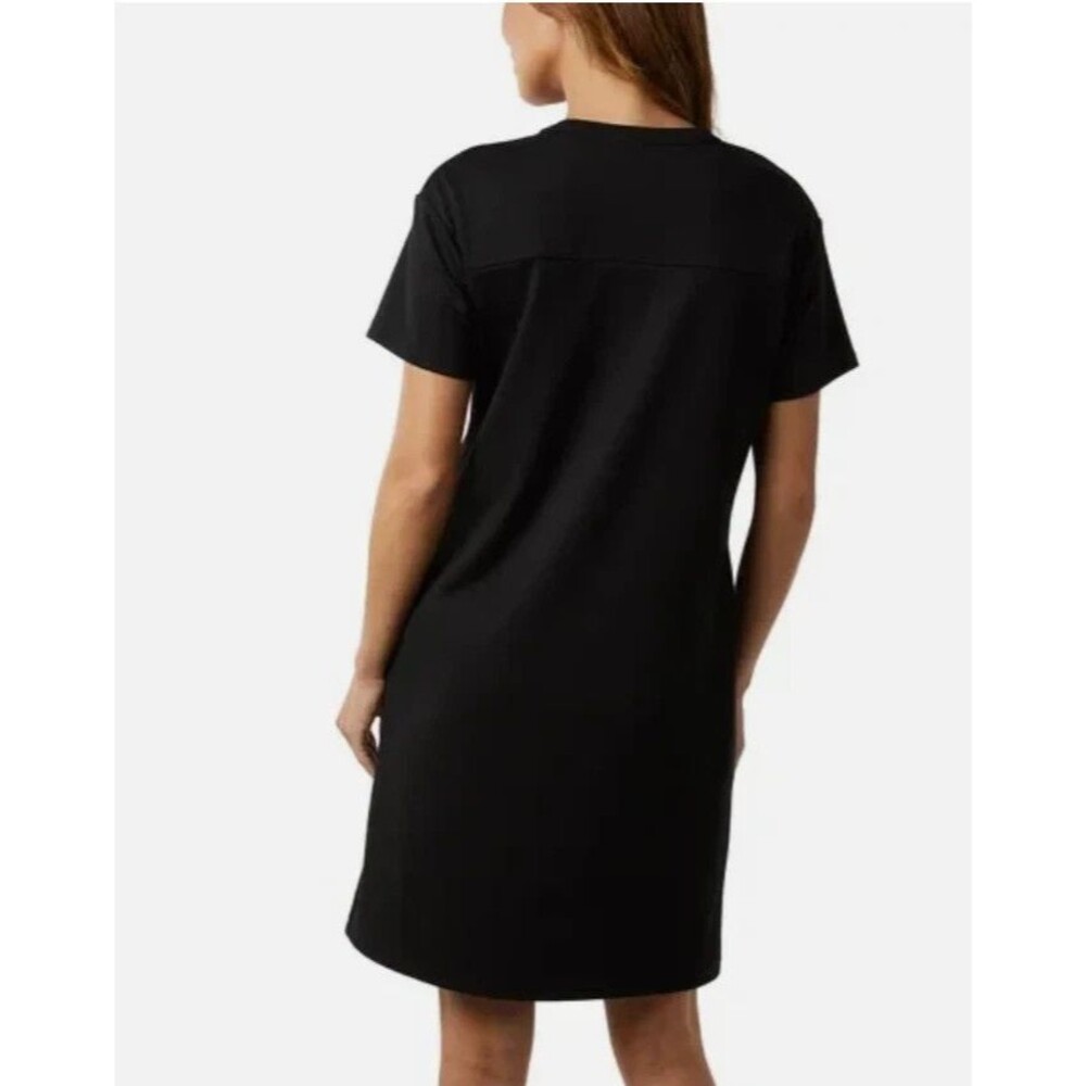32 Degrees Cool T-Shirt Dress Black Short Sleeve Moisture Wicking Women’s Large - Picture 3 of 4